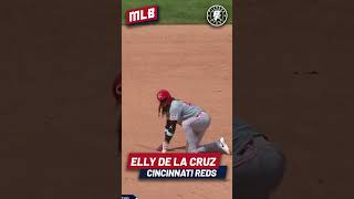 ELLY DE LA CRUZ LLEGA A 48 BASES ROBADAS EN MLB 2024 mlb ellydelacruz cincinnatireds [upl. by Ornstead]