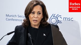 Kamala Harris Promotes US Leadership In The World At Munich Security Conference [upl. by Maud588]