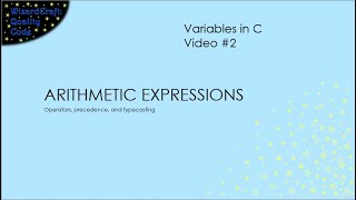 Arithmetic Operators in C [upl. by Spancake860]