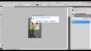 Como recortar uma imagem no Photoshop cs5 [upl. by Kcirneh967]