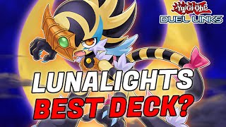 IS LUNALIGHTS THE NEW BEST DECK duellinks [upl. by Christiana518]