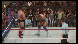 Don Muraco vs Dino Bravo WrestleMania IV Tournament  WWF Ultimate ShowDown [upl. by Arahat808]