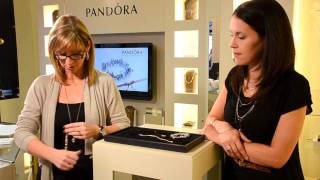 Pandora Charm Bracelet  How To Open and Close Your Clasp [upl. by Elleirol]