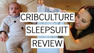 CRIBCULTURE SLEEPSUIT REVIEW [upl. by Maighdlin368]