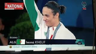 Jeux Olympique de ParisBoxe FémininFinale des 66 Kg Imene Khelif sadjuge la Médaille dOr [upl. by Eugenio811]