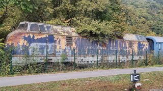 Topčider Ausstellung des blauen Zuges des ehm jugoslawischen Staatspräsidenten [upl. by Hnad]