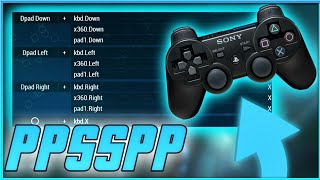 🔧How To Setup ANY Controller in PPSSPP Emulator PC✔️  Generic USB Gamepad [upl. by Assillim848]