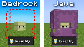 Java vs Bedrock [upl. by Atiluj]