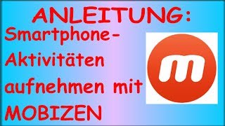 Anleitung Bildschirmaufnahmen auf dem Smartphone mit MOBIZEN YouTubeTipps für Anfänger [upl. by Bing]