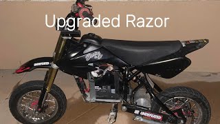 Reviewing My Upgraded Razor  48v 2000w [upl. by Niwrud]