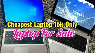 Cheapest Laptop 15k  Laptop For Sale  Computer Videos  Core i5 6th Generation [upl. by Naoh792]