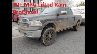 30 MPG In Lifted Ram EcoDiesel  SFTGDE Tunes [upl. by Gnemgnok]