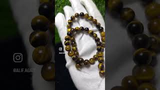 Round Tiger Eye Crystal Stone Beads 8mm beads line length 45 beads approx [upl. by Stewart675]