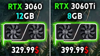 RTX 3060 vs RTX 3060Ti  Test Game 1440p  2K [upl. by Carlton]