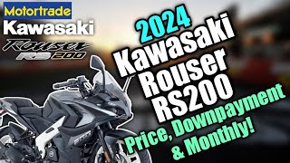 2024 Kawasaki Rouser RS200 Updated Price Downpayment amp Monthly  Philippines [upl. by Tneciv]