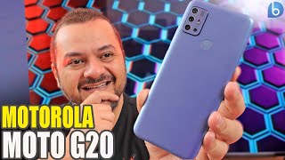 Novo MOTO G20  MELHOR do que o MOTO G30😱 Análise  Review [upl. by Bertrand]