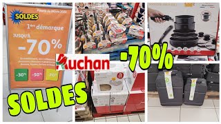 AUCHAN🎊🎉SOLDES JUSQUÀ70 290629 auchanfrance auchan soldes2023 soldes clermont promo [upl. by Wendalyn968]