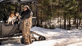 Système de chenilles Camso UTV 4S1 x Polaris Pioneer  partenaires idéaux pour la chasse aux lapins [upl. by Anairt]