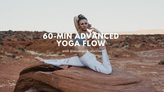 60Min Advanced Yoga Flow with nicolewildcollective [upl. by Filmer]