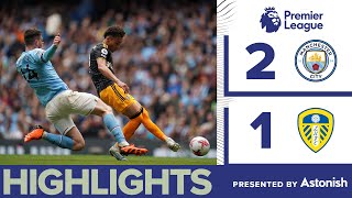 EXTENDED MAN CITY HIGHLIGHTS  Man City 70 Leeds  Foden Grealish De Bruyne Mahrez Stones Ake [upl. by Tiduj389]