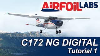 C172 NG DIGITAL Tutorial 1  About the Welcome Screen User Interface Basics and Settings [upl. by Pellegrini]