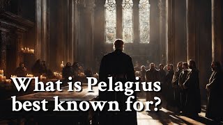 What is Pelagius best known for  Philosophy [upl. by Esirtal]