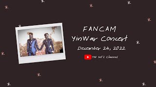 ENG SUB 20221224 FANCAM YinWar Concert  thank you speech  MV reactions [upl. by Dde374]