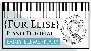 How to Play Für Elise on Piano  Super Easy Tutorial [upl. by Lairea]