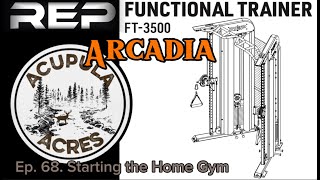 Ep 68 Starting the Home Gym REPfitness [upl. by Rhodie465]