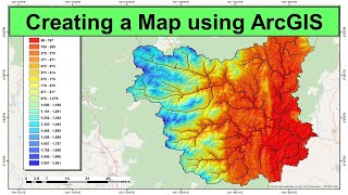 Creating a Map using ArcGIS A stepbystep guide [upl. by Hornstein]