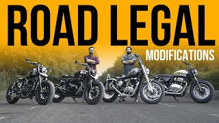 Delhis Best Modified Bike In Low Price 🤑 Ft Modified Bullet amp Other Modified Royal Enfield 🏍️💨 [upl. by Amles]