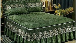 Top Bedsheet design Trends This Year designer bed sheet designs  bedsheet ka design [upl. by Yma]