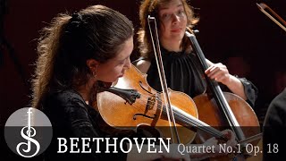 BEETHOVEN  String Quartet No 1 Op 18 in F major [upl. by Airun531]