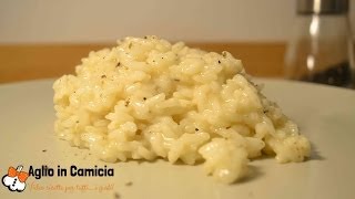 Video ricetta quotRisotto cacio e pepequot  Aglio in Camicia [upl. by Remington]