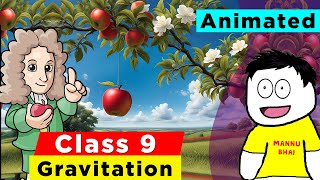 Gravitation in One Shot  Class 9 science chapter 9  Class 9 Gravitation [upl. by Aciretehs844]