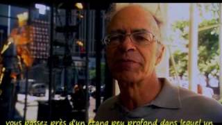 Le philosophe Peter Singer st en français extrait de Examined Life [upl. by Tharp]