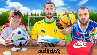 On TESTE les PIRES PRODUITS FAKE de football du MONDE [upl. by Llehcor99]