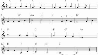 Free violin sheet music We Shall Overcome [upl. by Singleton835]