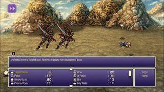 Final fantasy 6 Pixel Remaster Perfect Stats Walkthrough 20 Floating Continent part 1 [upl. by Donata]