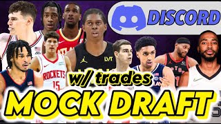 2024 NBA Mock Draft FULL FIRST ROUND MOCK DRAFT I Utility Sports NBA Mock Draft 2024 [upl. by Nueovas775]