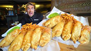 quotUNBEATABLEquot 14LB FISH amp CHIPS CHALLENGE IS THE WORLDS BIGGEST Joel Hansen [upl. by O'Rourke300]