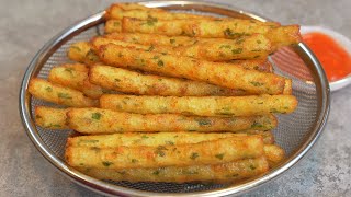 Crispy French Fries At Home Delicious  Potato sticks  Potato Recipes [upl. by Aillij]