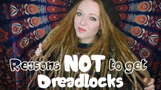 Reasons Not To Get Dreadlocks  Considerations Before Getting Them [upl. by Ataga]