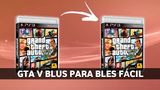 Converter GTA V BLUS para BLES super fácil  HENCFW [upl. by Ymiaj]