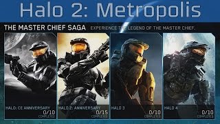 Halo The Master Chief Collection  Halo 2 Metropolis Walkthrough HD 1080P [upl. by Annaehr]