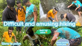 Hiking vlog🤙  Birthday boy ladera ghaitey vo🫣  Atit Vlogs [upl. by Anelrad]