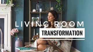 Living Room Transformation with Farrow amp Ball  Ad [upl. by Gerbold]