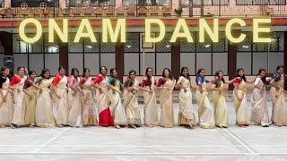 College Dance performance for Onam Celebration  2023 [upl. by Lud]