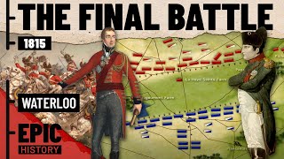 Napoleonic Wars Battle of Waterloo 1815 [upl. by Aneetak387]