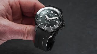 A Stealthy EntryLevel Swiss Diver with Excellent Specs  Tissot Seastar Powermatic 80 Black PVD [upl. by Anhcar]